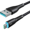 Joyroom Cable SA32-AC3 Starry Usb To USB-C, 3A, 1m Black - (SA32-AC3 1m Bl)