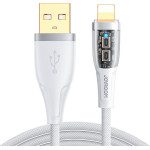 Joyroom Cable To USB-A / Lightning / 2.4A / 1.2m S-UL012A3 (white) - (S-UL012A3 1.2m White)