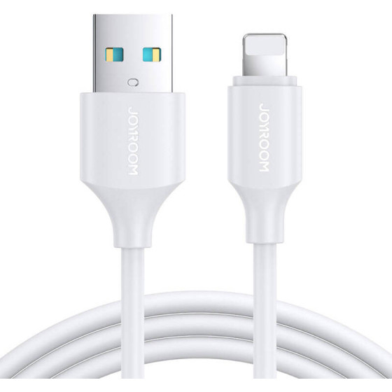 Joyroom Cable To USB-A / Lightning / 2.4A / 1m S-UL012A9 (white) - (S-UL012A9 1m LW)