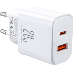 Joyroom Charger Flash JR-TCF05, (EU) 20W A+C (white) - (JR-TCF05 White)