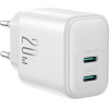 Joyroom Dual-Port (2C) 20W Power Charger (white) - (JR-TCF12)