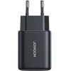 Joyroom Dual-Port (A+C) 25W Power Charger (black) - (JR-TCF13)