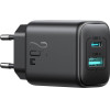 Joyroom Dual-Port (A+C) 25W Power Charger (black) - (JR-TCF13)