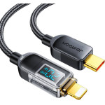 Joyroom Kabel Do USB-C Lightning 20W 1.2m (czarny) - (S-CL020A4)