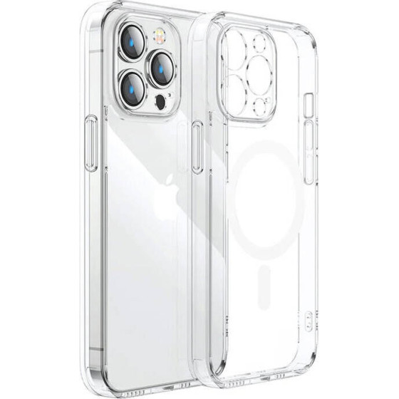 Joyroom Magnetic Potective Phone Case For Iphone 15 Pro Max (transparent) - (JR-15DB8)