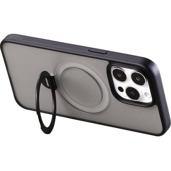Joyroom Magnetic Protective Phone Case JR-BP004 For Iphone 15 Pro Max (black) - (JR-BP004 iP15 Pro Ma)