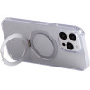 Joyroom Magnetic Protective Phone Case With Holder JR-BP004 For Iphone 15 (transparent) - (JR-BP004 Ip 15 Trans)