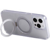 Joyroom Magnetic Protective Phone Case With Holder JR-BP004 For Iphone 15 Pro Max (transparent) - (JR-BP004 Ip 15 Pro M)