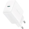 Joyroom Power Charger JR-TCF20 With C-C Cable 20W 1m (white) - (JR-TCF20b)