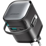 Joyroom Power Charger With Retractable Cable 65W TCL02 Gan - (JR-TCL02)