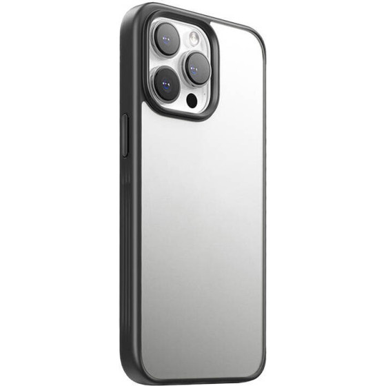 Joyroom Protective Phone Case JR-15Q2 For Iphone 15 Pro (Matte black) - (JR-15Q2 Black)