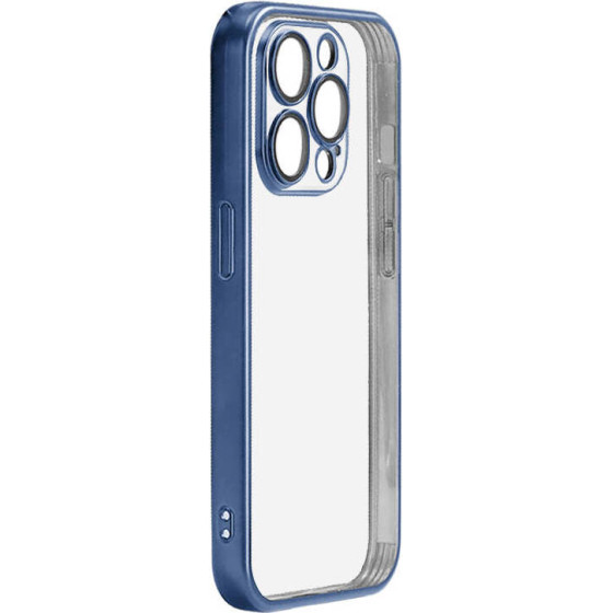 Joyroom Protective Phone Case JR-15Q2 For Iphone 15 Pro (Matte blue) - (JR-15Q2 Blue)