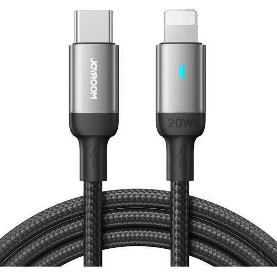 Joyroom S-CL020A10 (black) Usb Lightning Type C 20W 1.2m Cable - (S-CL020A10 1.2m LB)