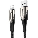 Joyroom Usb Cable For Lightning Sharp S-M411 2.4A, 3m (Black) - (S-M411 Lightning 3m)