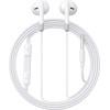Joyroom Wired Earphones Half In Ear (White) - (JR-EW01)