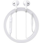 Joyroom Wired Earphones Half In Ear (White) - (JR-EW01)