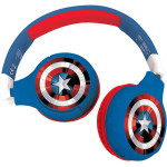Lexibook Foldable Headphones 2 In 1 Avengers - (HPBT010AV)