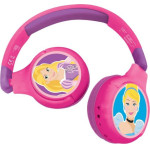 Lexibook Foldable Headphones 2in1 Disney Princess - (HPBT010DP)