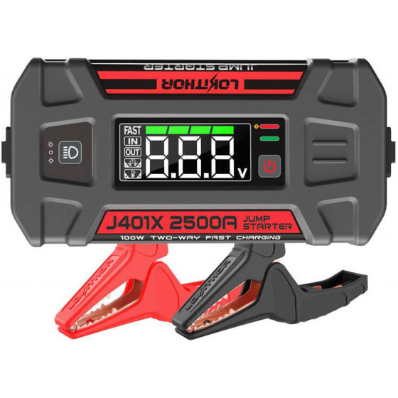 Lokithor Powerbank / Jump Starter - 2500A 12V 74Wh - (J401X)