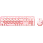 MOFII Sweet New 2.4G Wireless Keyboard + Mouse Set (Pink) - (Sweet SMK-623387AG)