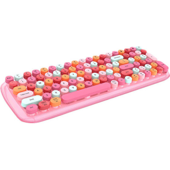 MOFII Wireless Keyboard Candy Bt (Pink) - (SK-646BT Pink)