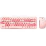 MOFII Wireless Keyboard+Mouse Ibean Pro New 2.4G (Pink) - (Ibean Pro Pink)