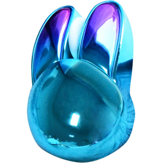 MOFII Wireless+Bluetooth Mouse Rabbit M6DM Chromed (Blue) - (M6DM Chromed Blue)