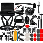 Puluz Accessories Set For Sports Cameras 50-in-1 - (PKT39)