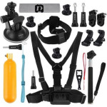Puluz Accessories Ultimate Combo Kits For Sports Cameras 20 In 1 - (PKT18)