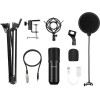 Puluz Condenser Microphone Studio Broadcast - (PU612B)