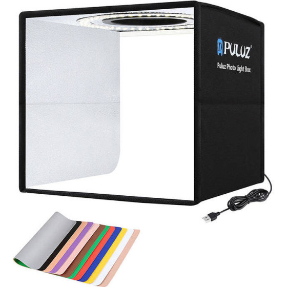 Puluz Photo Studio Led 25cm - (PU5025B)