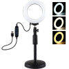 Puluz Ring Led Lamp With Adjustable Base - (PU391)