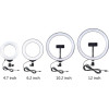 Puluz Ring Led Lamp With Adjustable Base - (PU391)
