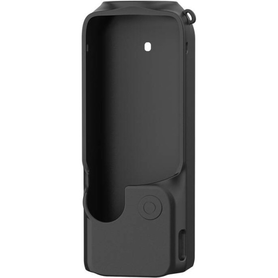 Puluz Silicone Cover Case Set With Strap For Dji Osmo Pocket 3 (Black) - (PU998B)