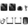 Puluz Wireless Lavalier Microphone 1 Tx + 1 Rx - (PU3153B)