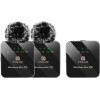 Puluz Wireless Lavalier Microphone 2 Tx + 1 Rx - (PU3154B)