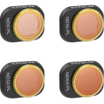 Sunnylife 4 Lens Filters ND/Pl 8, 16, 32, 64 For Dji Mini 4 Pro - (N4P-FI728)