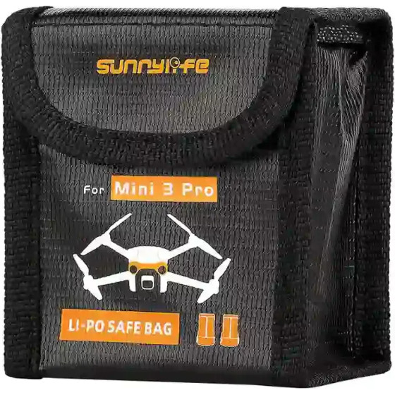 Sunnylife Battery Bag For Dji Mini 3 Pro/Mini 4 Pro (For 2 batteries) - (MM3-DC385)
