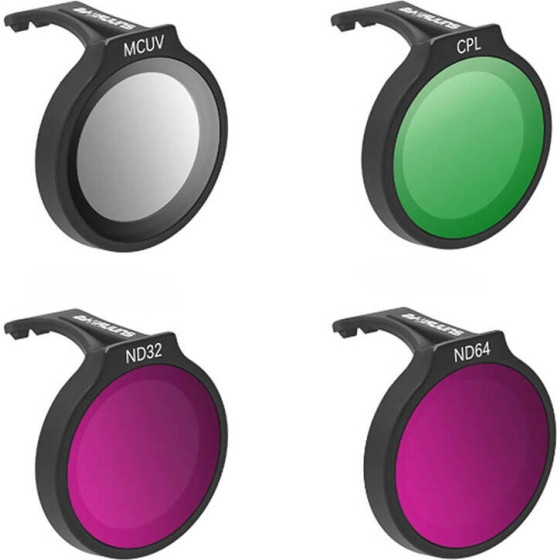 Sunnylife Set Of Four Filters For Dji Neo MCUV+CPL+ND32+ND64 - (NE-FI876)