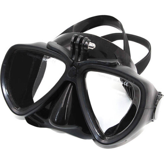 Telesin Diving Mask With Detachable Mount For Sports Cameras - (GP-DIV-GS2-BK)