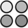 Telesin Filter Set CPL/ND8/ND16/ND32 For Dji Action 3 / 4 - (OA-FLT-005)