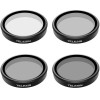 Telesin Filter Set CPL/ND8/ND16/ND32 For Dji Action 3 / 4 - (OA-FLT-005)
