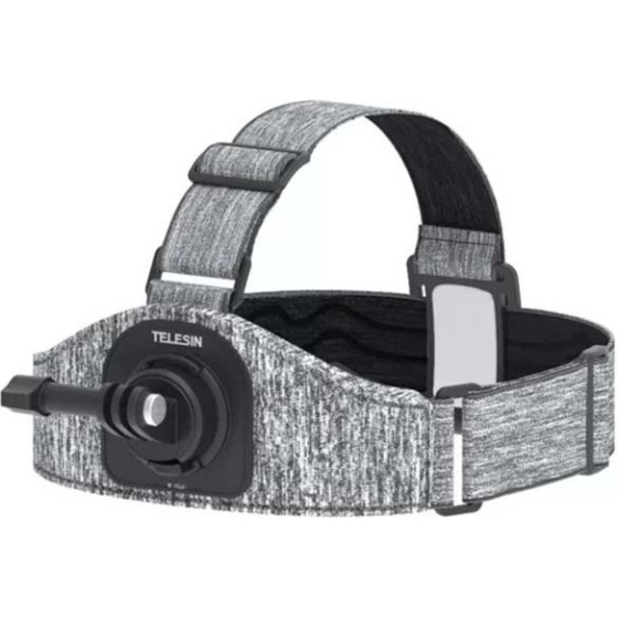 Telesin Headband With Two Sport Camera Mounts - (GP-HMS-T06)