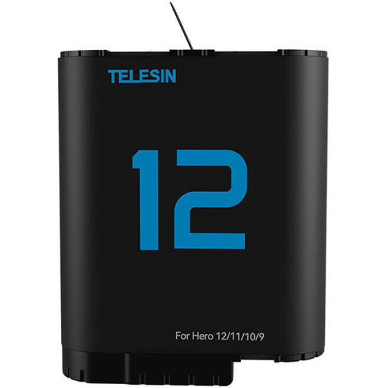 Telesin Lithium Battery For Gopro Hero 12/11/10/9 (blue) - (S0-ECB-02-TGP)