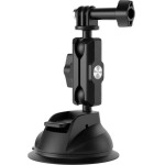 Telesin Universal Suction Cup Holder With Phone Holder And Action Camera Mounting - (TE-SUC-012)