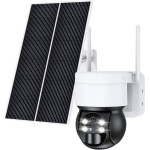 Choetech 4G Ptz Solar Camera With 6W Solar Panel - (ASC006)