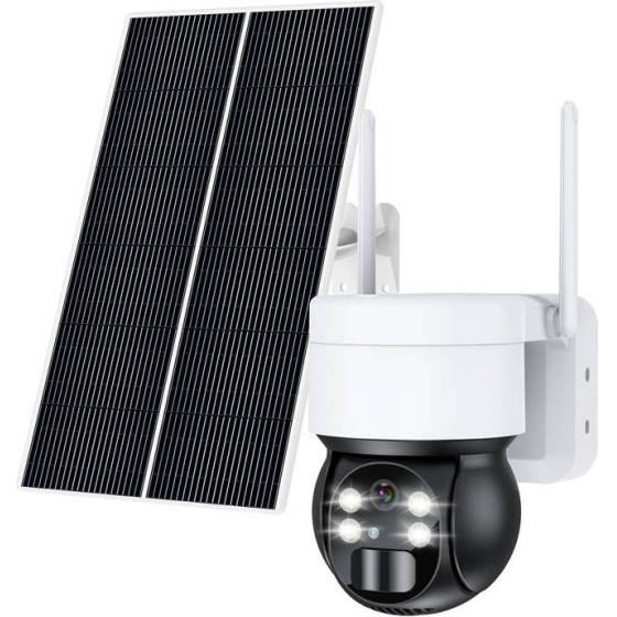 Choetech 4G Ptz Solar Camera With 6W Solar Panel - (ASC006)