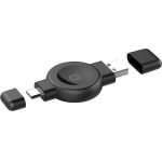 Choetech Wireless Charger In-Line T606-F For Smartwatch (black) - (T606-F-V2)
