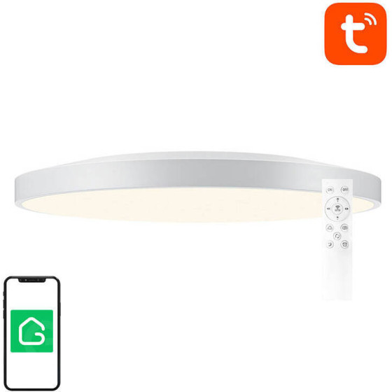 GOSUND Smart Ceiling Lamp 32cm WiFi/Bluetooth 16M Rgbcw 1920lm Tuya + Remote Control. - (LB11)