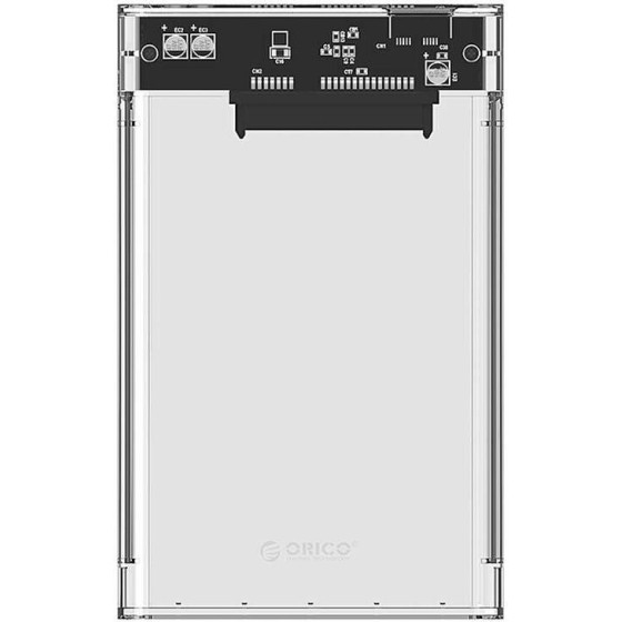 Orico 2139 HDD/Ssd 2.5'' Drive enclosure, 5Gbps, USB-A To Usb Micro-B (transparent) - (2139U3-CR-EP-IP)